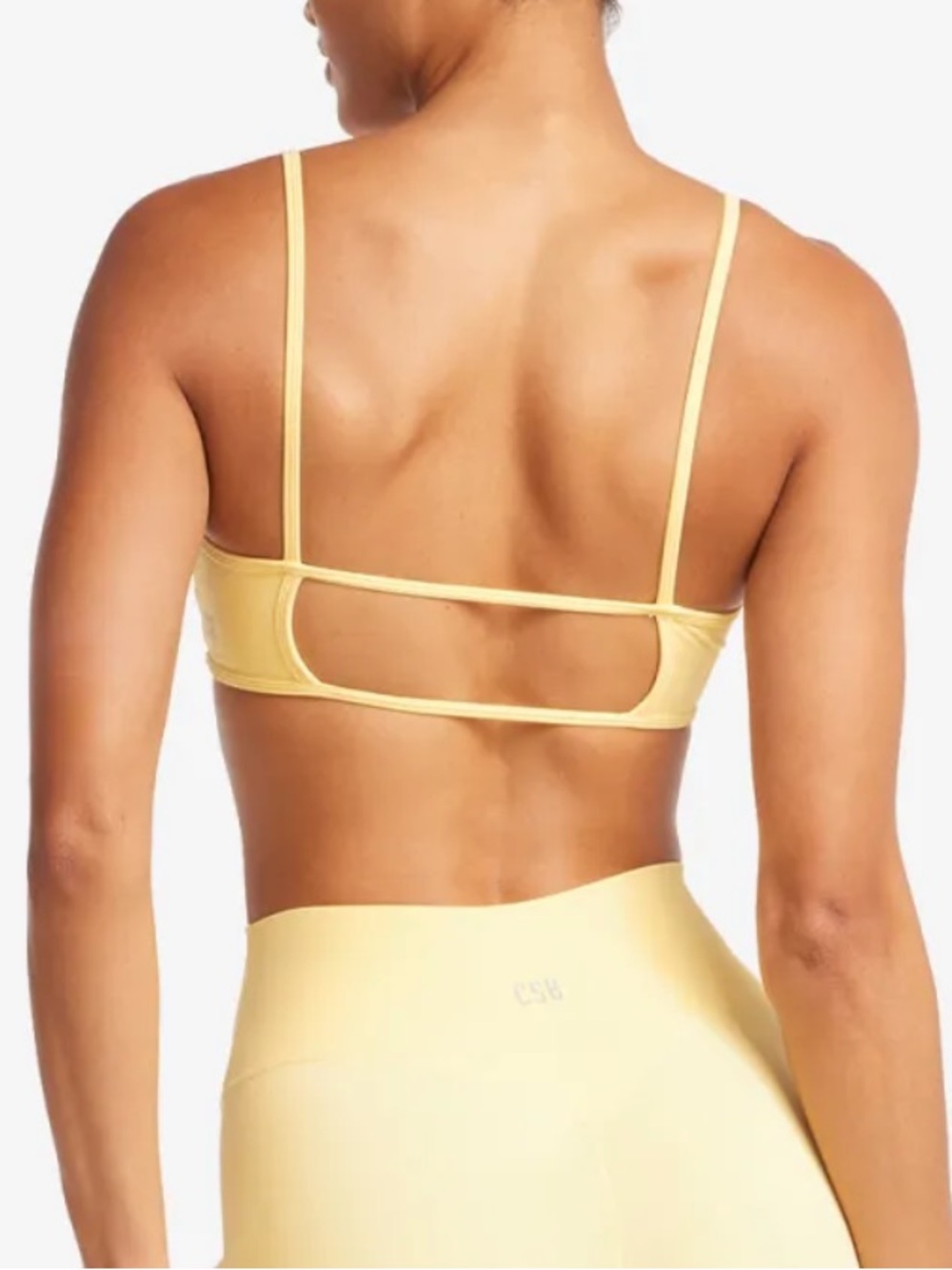 CSB Fade Ayla Crop in Buttercup. Women’s Large - Picture 3 of 7
